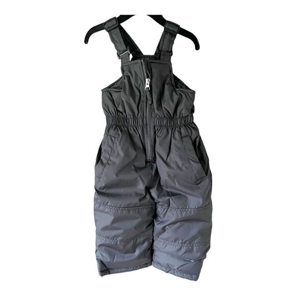 Pink Platinum Girls' Insulated Two-Piece Overall Set Snowsuit Yellow Size 12M - Picture 6 of 11